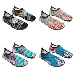 GAI GAI GAI Design personnalisé pour hommes femmes chaussures d'eau bricolage Designer multicolore blanc noir gris respirant mode baskets promotion