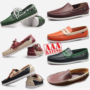 GAI GAI GAI Designer Chaussures Top Qualité Designer Hommes Mocassins Slip-on En Cuir Véritable Hommes Robe Chaussures Noir Marron Mocassin Fond Mou Chaussure De Conduite Eur 38-45