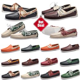 GAI GAI GAI Ontwerpers Herenmode Loafers Klassiek Echt leer Heren Zakelijk Kantoor Werk Formele kleding Schoenen Merk Designer Feest Bruiloft Platte schoenmaat 38-45