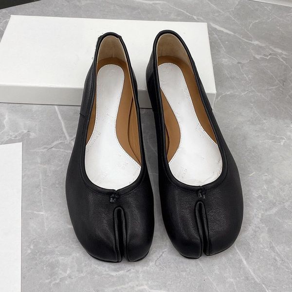 GAI GAI GAI robe mocassins en cuir véritable bout fendu haute qualité été femme décontracté Ballet plat chaussures de marche pour les femmes 230830