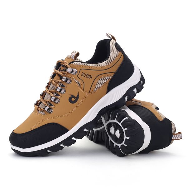 GAI GAI GAI Zapatos de vestir Moda Hombre Senderismo Impermeable Antideslizante Deporte al aire libre Camping Resistencia Mochilero Trekking Zapatillas de deporte Tallas grandes 230225