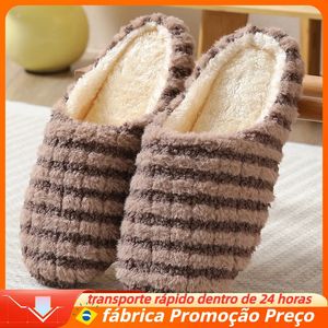 GAI GAI GAI hommes hiver en peluche chaud maison femmes fourrure pantoufles intérieur Silence confort plancher diapositives chaussures hommes chambre chaussures 231009