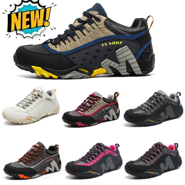 GAI GAI GAI Nuevos Hombres Senderismo Sendero al aire libre Trekking Zapatillas de montaña Malla antideslizante Transpirable Escalada en roca Zapatillas deportivas para hombre Zapatillas deportivas Eur 39-45