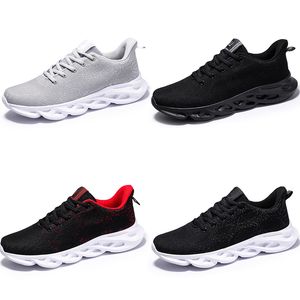 GAI GAI GAI Nuevas zapatillas de correr de malla desodorante para hombre y mujer, zapatillas deportivas negras, rojas, blancas y grises, zapatillas de deporte de fondo suave antideslizantes