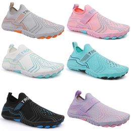 GAI GAI Nouvelles sandales chaussures d'eau été natation rouge orange vert bleu rose noir violet extérieur hommes femmes pantoufles séchage rapide Aqua appartements chaussettes de yoga 36-45 GAI