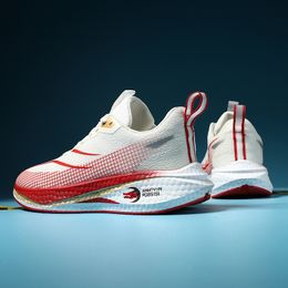 GAI GAI Populaire nieuwe collectie hardloopschoenen voor heren Dames Sneakers Mode Zwart Wit Rood Blauw Grijs GAI-25 Herentrainers Sportmaat 36-45 GAI