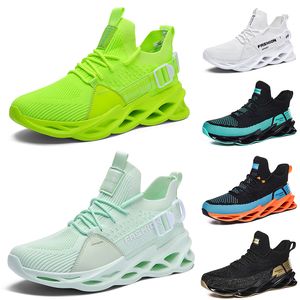 GAI hoge kwaliteit heren loopschoenen ademende trainers wolf grijs Tour geel blauwgroen triples zwart kaki groen lichtbruin brons heren buitensport sneakers GAI