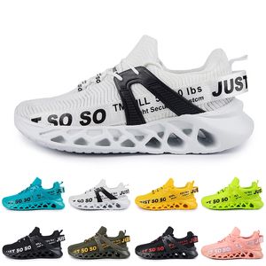 GAI hotsale hommes femmes chaussures de course formateur triples noirs blancs rouges jaunes violets vert bleu orange rose clair respirant baskets de sport en plein air