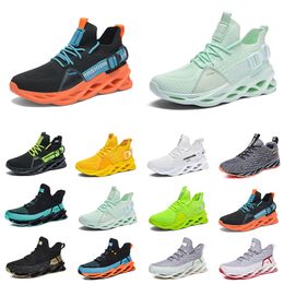 GAI Hombres Zapatillas para correr Zapatillas de deporte transpirables Wolf Grey Tour Yellow Teal Triple Negro Blanco Verde Hombres Zapatillas deportivas al aire libre Eighty Nine