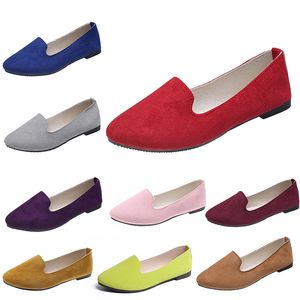 Gai Men Femmes Chaussures décontractées Trainer orange triple noir rouge jaune vert pêche violette rose rose dix-neuf ans