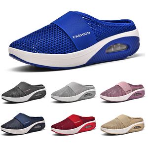 Hombres gai mujeres zapatos casuales entrenador triple blanco blanco rojo amarillo verde azul durazno de durazno de color rosa veintidio