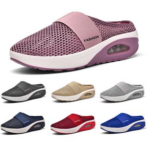 Gai Men Women Casual Shoes Trainer Triple Blanco Blanco Rojo Amarillo Azul azul Peach Purple Pink Sneakers diecinueve