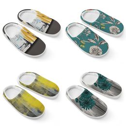 Gai Men Femmes Outdoor Womens Designer Sandals Summer plage Colorful Slides gris intérieure gris Fashion Fashion Slipper taille 36-45 A9-2