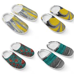 Gai Men Femmes Outdoor Womens Designer Sandals Summer plage Colore Colore Grey Indoor Slide Fashion Slipper Taille 36-45 A12-10