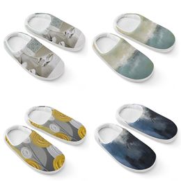 Gai Men Femmes Outdoor Womens Designer Sandals Summer plage Colore Colores Gris Grey Intérieur Fashion Fashion Slipper Taille 36-45 A17-4