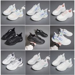 GAI nouveaux hommes femmes chaussures randonnée course chaussures plates semelle souple mode blanc noir rose bleu confortable sport Z611 GAI