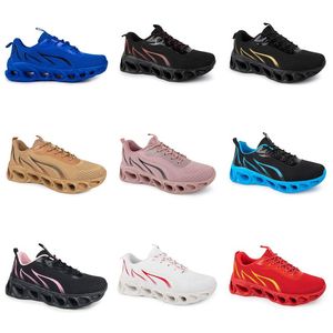 Gai Running Men Women Chaussures noir blanc violet rose vert marine bleu bleu clair jaune beige nue nue mens entraîneurs sportives baskets de sport soixante-quinze 89615 s