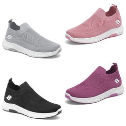 GAI Running Hommes Femmes Blanc respirant Tout Noir Violet Glace Bleu Jaune Bred Gris Orange Chaussures Casual Baskets Sport Baskets taille 36-40