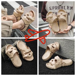 Zapatos GAI, sensación de algodón, sandalias de suela gruesa, esqueleto de moda para hombres, diseñador de cabeza de calavera, tamaño grande personalizado, punk, respira libremente, chico fresco, seabeach, talla masculina 40-45