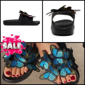 GAI Zapatilla Sandalia Plataforma Zapatillas Diseñador Mujer Verano Chanclas planas Piscina al aire libre Sliders Playa Tamaño del zapato 36-41