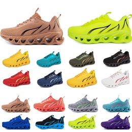 Gai Spring Men schoenen Running Flat Shoes Soft Sole Bule Gray Nieuwe modellen Mode Kleur Blokkering Sport Big Size A95 DreamitPossible_12