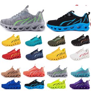 GAI lente mannen schoenen Running platte Schoenen zachte zool mode bule grijs Nieuwe modellen mode Kleur blokkeren sport big size a11192