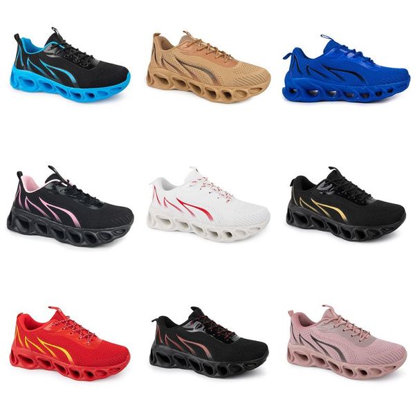 Gai Two Men Women Chaussures Running White Rose Black Jaune Purple Mens Trainers Sports Red Brown Platform Shoes Outdoor Six 889 S