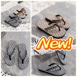 Gai dames sandalen heren slippers mode bloemen slipper lederen rubberen flats sandalen zomer strandschoenen lage prijs 39-45