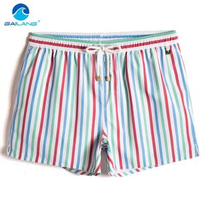 Gailang Brand Mens Sexy Swimsuits Surfen Borad Shorts Man Swimming Boxer Trunks Quick Drying Board Shorts Swimwear Plus Size 240328