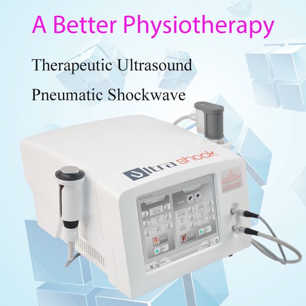 Machine à ultrasons de physiothérapie à ondes de choc Gainswave pour le traitement ED de soulagement de la douleur de réadaptation sportive avec 12 émetteurs PCS