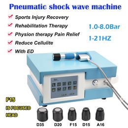 Hainswave Shockwave Therapie voor Voeten Schok Wave Therapie Apparatuur Shockwave Fysiotherapie Pneumatische rugpijn Verlicht Ed-functie