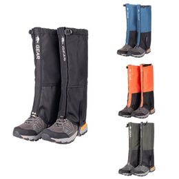 Baiters Waterdichte sneeuwpoot Baan Baan Buitschoenen Legging schoenen Warmer Cover voor wandelen klimmen skiën jagen woestijnpoten bescherming 230203