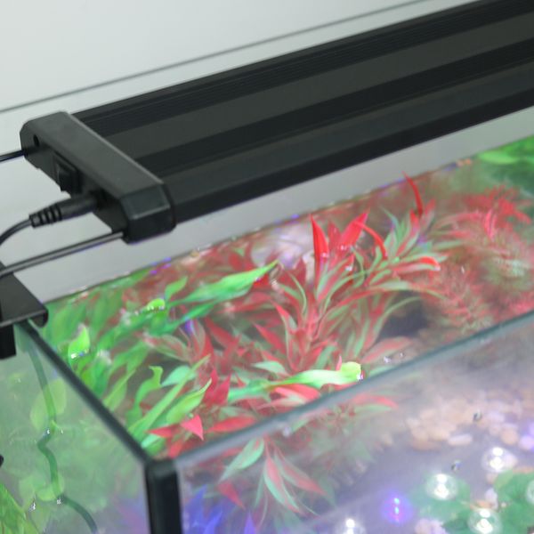 Gako Rium Light Coloré LED Tic Blanc Noir Supports Extensibles Lampe pour Fish Tank Plante Growing Y200917