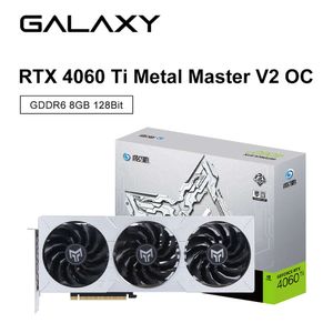 GALAXY Grafische Kaart rtx 4060 Ti Metal Master V2 OC 8G GDDR6 Desktop Gaming Nvidia GPU Videokaarten 4NM 8Pin 128Bit placa de vdeo