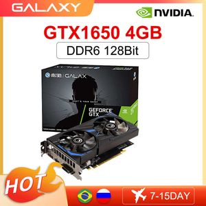 GALAXY nouvelle carte graphique GTX1650 Snapdragon 4G D6 GDDR6 128 bits GTX 1650 4GB NVIDIA 12NM carte vidéo placa de carte graphique GPU
