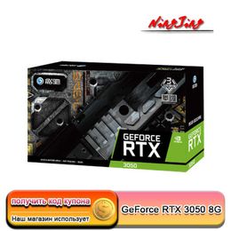 GALAXY RTX 3050 8G nouvelles cartes vidéo de jeu GDDR6 128 bits GPU carte graphique Support de bureau AMD Intel CPU carte mère