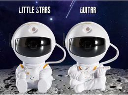 Galaxy Star Projector Led Night Light Starry Sky Sky Astronaut Porjectors Lamp voor decoratie Slaapkamer Home Decoratieve kinderen Geschenken