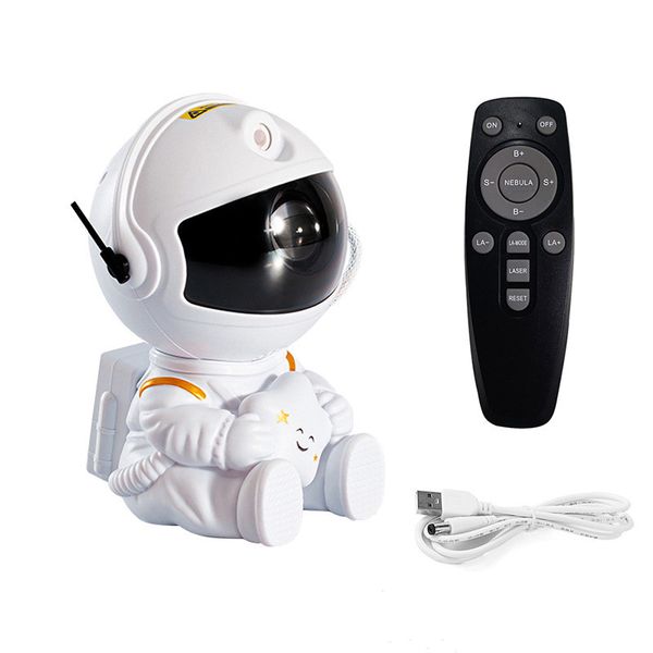 Galaxy Star Projecteur LED Veilleuse Ciel Étoilé Astronaute Porjectors Lampe Pour Décoration Chambre Maison Décorative Enfants Cadeaux LXL26