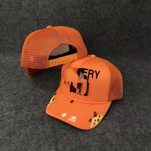 Galler Trucker Cap Designer Letters Geborduurde Baseball Hoed Fahion Straat Pet Casual Zonnescherm Cap voor Mannen Vrouwen