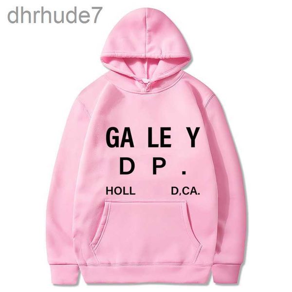 Galeries Dept Dept Designer Depts Depts Mens Sweatshirts Letter Impression Luxury Long Slevees Cottons Tops Casual Hoody Us Size S-3XL G6M2