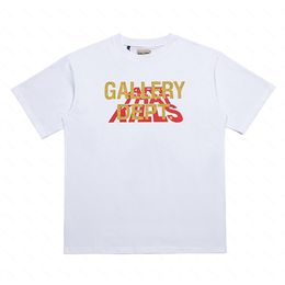 Galeries DEPT Harajuku 23SS Printemps Vintage Lettres Lavées Imprimées ART QUI TUE Logo T-shirt Lâche Surdimensionné Hip Hop Unisexe T-shirts À Manches Courtes X4