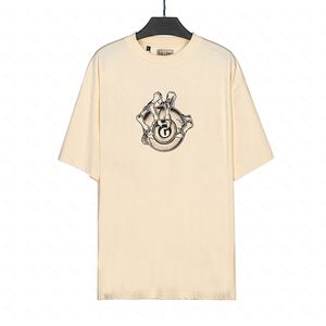 Galeries DEPT Harajuku 23SS Printemps Vintage Lettres Lavées Imprimées ART QUI TUE Logo G T-shirt Lâche Surdimensionné Hip Hop Unisexe T-shirts À Manches Courtes B4