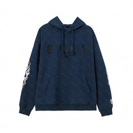 Galeries DEPT Lâche de la Lettre Impression Hommes Étoile Logo Sweat À Capuche Pull Sweat À Manches Longues Pull Hauts Streetwear Vêtements 2371 IBU