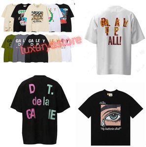 Galeries T-shirts Hommes Femmes Designer T-shirts Depts Cotons Tops Homme S Casual Chemise Luxurys Vêtements Street Shorts Manches Vêtements Taille S-XL fgvb2