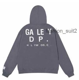 Galleris Dept Shirt Mens Sweat à capuche Designer Sweat à capuche Alphabet Lâche Court T-shirt Demi-manches Haute Qualité Lanvins Sweat à capuche Galleris Dept Sweat à capuche CP Puff Tn 3 YVEM