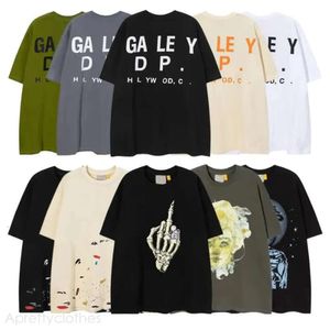 Galerie T-shirts masculins 2024 tshirts décontractés à manches de chemise à manches hommes Femmes de haute qualité Streetwear Hip Hop Fashion T-shirt Top Size S-XL Gallerydept Shirt 33