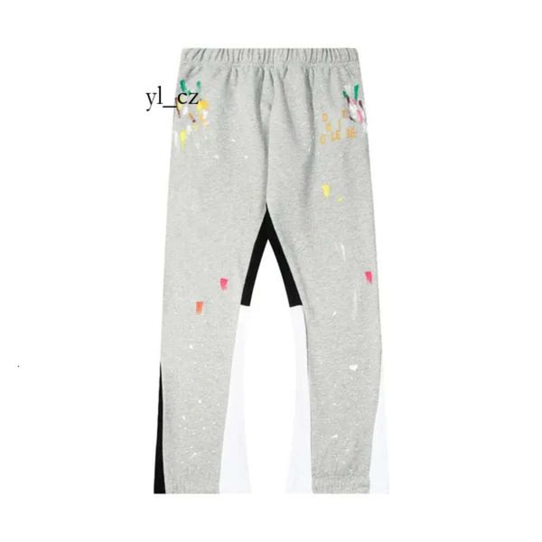 Gallerydept Pantalons Designer Lettre Imprimer Pantalons de survêtement High Street Tees Couple Pantalons décontractés polyvalents Tendance de luxe Lâche et confortable 100% pur coton 4503