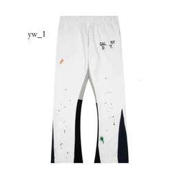 Gallerydept Broeken Designerbroeken voor dames Joggingbroeken Gespikkelde Letterprint Gallarys Dept Couple Veelzijdig Recht Casual Modetrend 100% Katoenen Broeken 4456