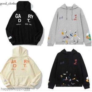 GalleryDeptHoodie Brand Sweatshirt Mens Hoodies High Street Sweatshirts Alfabet gewassen Splash Ink Hip Hop Hapys Trend Sweaters Hoodie GalleryDept 122