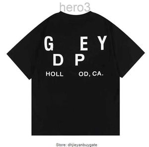 Galeries T-shirt Depts Hommes Tshirt Designer Mode Pur Coton T-shirt Femmes High Street Luxe Lâche Classique Imprimer Couples Tops Vêtements Pour Hommes Taille S-XXL VHZB